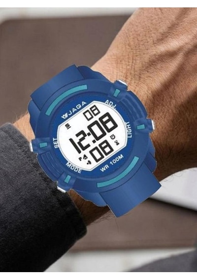 Jaga Jl M1266-oeee 640051 100 M Kronometreli Alarmlı Işıklı Genç Kol Saati Çok Renkli