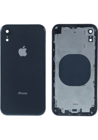 Kadrioğlu Apple Uyumlu iPhone XR Kasa Kapak Siyah