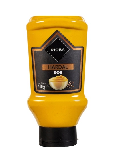 Rıoba Hardal Sos 410 G Pratik Sıkma Şişe 2'li Ekonomik Paket - 2 Adet Tarı