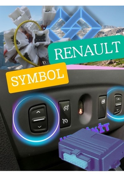 Yerlikit Renault Symbol Cam Modülü Orta Konsol