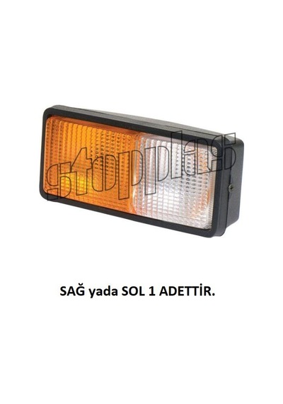 Üniversal / İş Makinesi Traktör Kabin Sinyal Lamba Mf Yerli Üretim - Stopplas 02028 - 1 Adettir.