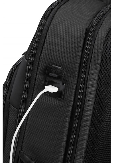 Samsonite Kf9-09-005 17.3" Mysight Usb Girişli Notebook Sırt Çantası Siyah Siyah