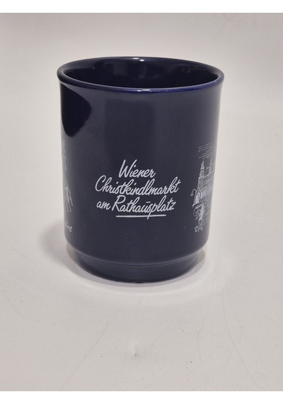 Vintage Nürnberg Christkindlesmarkt Tasarımlı Porselen Kupa 9,5cm 006 Çok Renkli