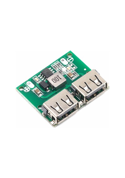 6-24V To 5V 3A Dual Usb Çıkış Voltaj Düşürücü Hw-681 2Xusb Çıkış