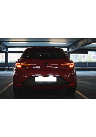 Femex Seat Leon Mk3 Plaka Aydınlatma Seti Led Ampul Femex T10 Beyaz Le