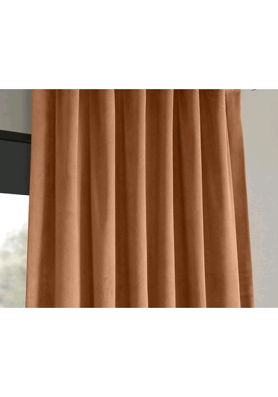 Evdepo Home Blackout Karartma Fon Perde Camel