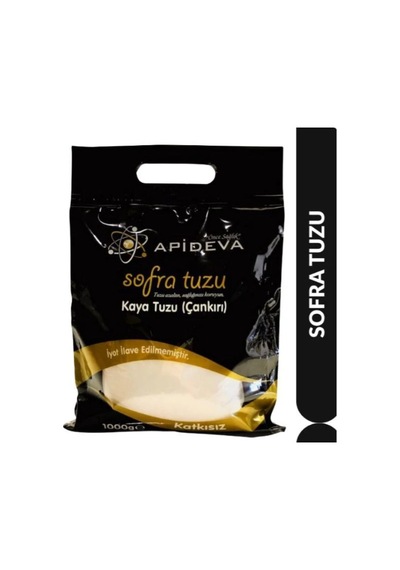 Apideva Çankırı Kaya Tuzu 1 Kg