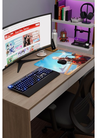 Kazuha Genshin Impact Anime Gacha V2 - 48x40 Xl Gaming Mouse Pad Fare Altlığı