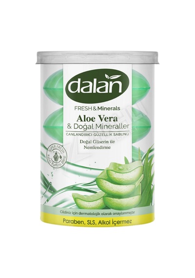 3 Adet Dalan Fresh & Minerals Aloe Vera Sabun 4 X 110 Gr 440 Gr