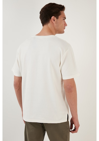 Buratti Erkek T Shirt 5902305 EKRU Ekru