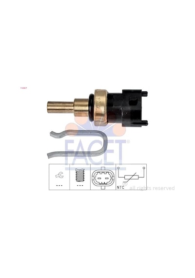 Hararet Müşürü - Alfa Romeo Stelvio, Giulietta, Mito, Giulia, 500, Panda, Grande Punto, Punto, Doblo, Tipo, Fiorino, Qubo, Strada, Linea, Egea - Fa 26632791