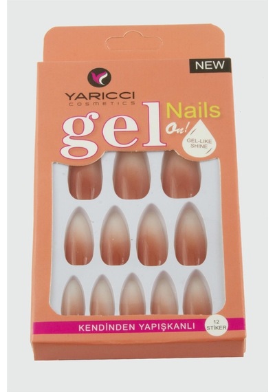 Zenviac456 Orange Takma Tırnak Zenviac45678 09375907