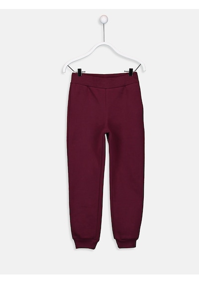 LC Waikiki Lcw Kids Canlı Mürdüm Eşofman Altı Brıght Plum
