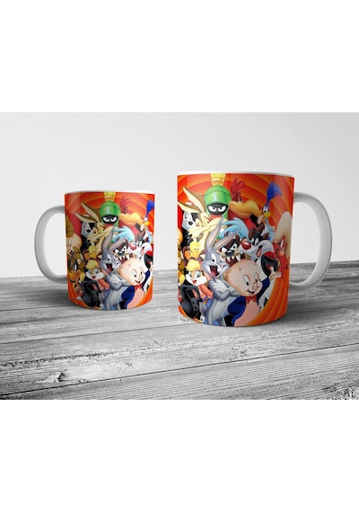 Pixxa Bugs Bunny Ve Looney Tunes Kupa Bardak Model 1