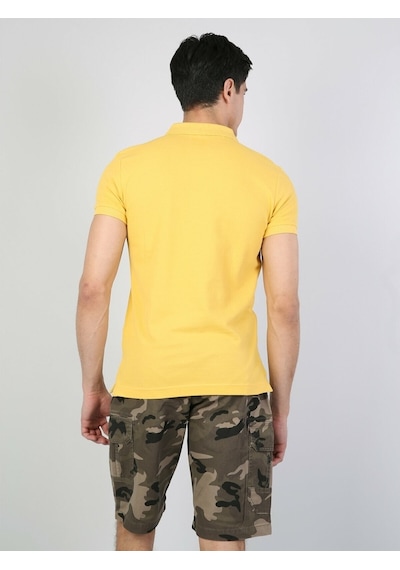 Colin's Slim Fit Polo Yaka Erkek Safran Polo Kısa Kol CLTKTMPTS0244260_q1.v1_YLS Colin's Slim Fit Polo Yaka Erkek Safran Polo Kısa Kol CLTKTMPTS0244260_q1.v1_YLS
