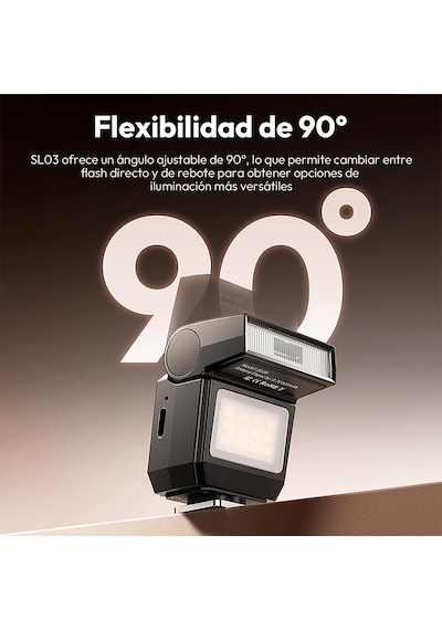 Sl03 Spark Lite Fotoğraf Makinesi Flaş Siyah - L200 Çok Renkli