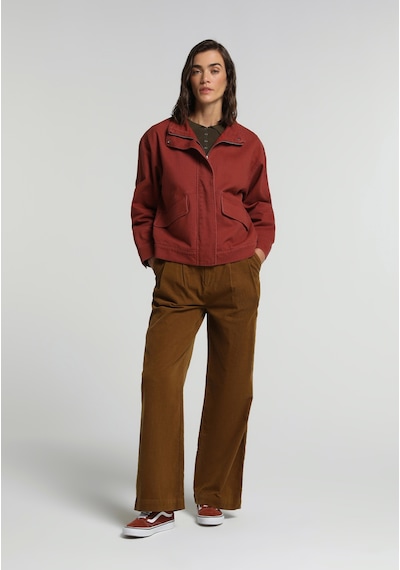 Colin's Colins Regular Fit Yüksel Bel Geniş Paça Kadın Kahverengi Pantolon Cl1081948 Q1.v1 Cml Camel