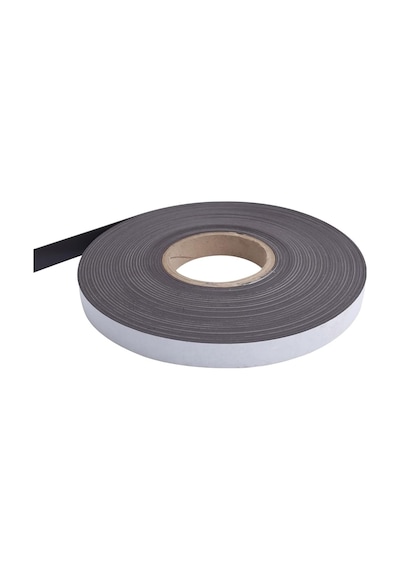 Exizticaret Yapışkanlı Şerit Mıknatıs Magnet Güçlü Sağlam Rulo - 2 Cm Genişlik X 2 Mm Kalınlık