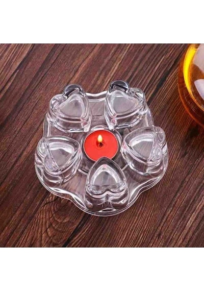 Epinox Coffee Tools Cam Demlik Isıtıcı Altlığı Stand Şeffaf