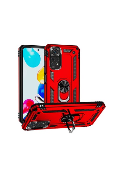 Mobilteam Redmi Note 11 Global Kılıf Vega Kapak - Mavi Mavi