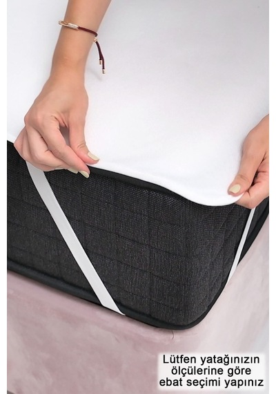 Mikro Lastikli Su Geçirmez Sıvı Geçirmez Yatak Koruyucu Yatak Alezi 001