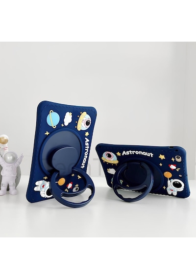 Redmi Pad Se 11 İnç Kılıf Stand Olabilen Askılı Sevimli Astronot Figürlü Tablet Kılıfı Arka Kapak Redmi Pad Se 11 İnç Kılıf Stand Olabilen Askılı Sevimli Astronot Figürlü Tablet Kılıfı Arka Kapak