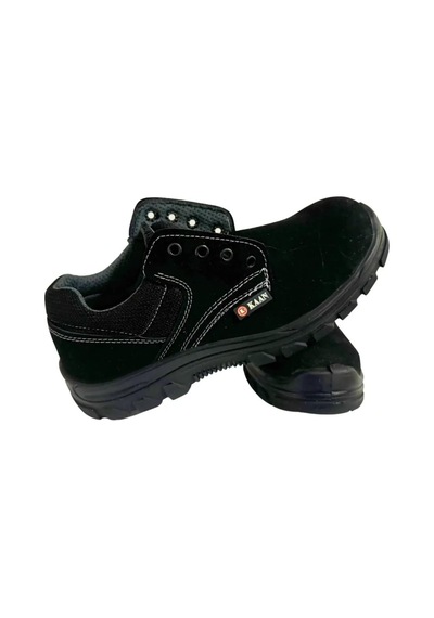 Tr Ortopedik Su Geçirmez Çelik Burunlu Siyah Süet İş Ayakkabısı Kışlık Siyah, 42 40 Eu Altın