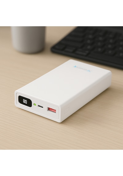 Enerx Enr-p20188dc 20.000 Mah 2.1 Amper Dijital Göstergeli Powerbank