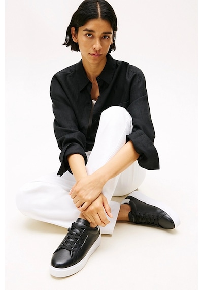 Tommy Jeans Kadın Ayakkabı-fw0fw08756 Siyah
