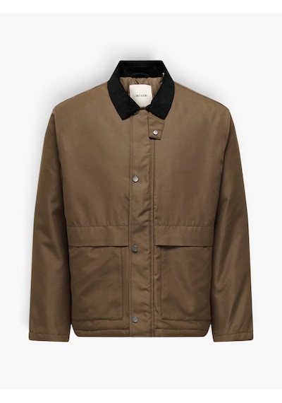 Only & Sons Onskosmo Padded Jacket Otw Vd Erkek Kahverengi Mont - 22034856