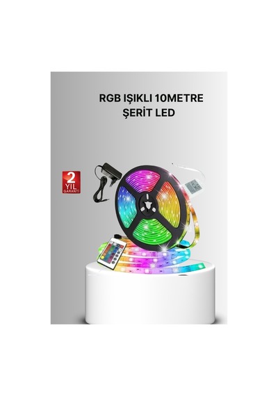 Uzaktan Kumandalı Rgb Smart Şerit Led Işık Esnek Ve Taşınabilir Dekorasyon Belirtilmemiş Belirtilmemiş