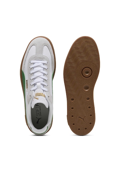 Puma Club Beyaz Erkek Sneaker Beyaz-grı-yesıl Çok Renkli