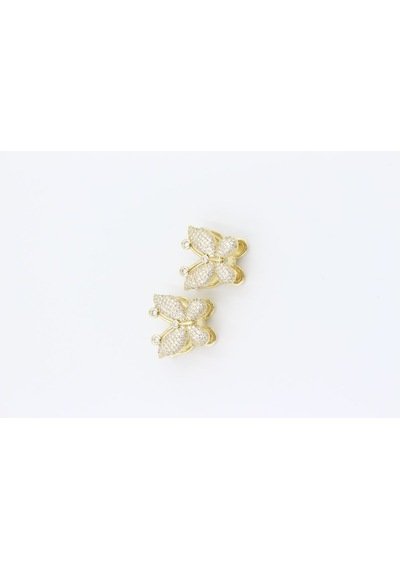 Vip Küpe 14 - K 2,1cm Çok Renkli