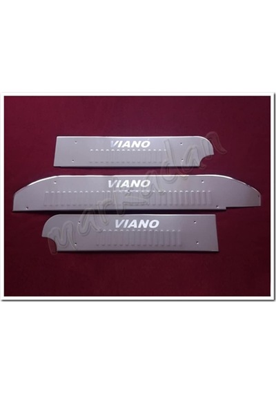 Db Chrome Mercedes Viano Krom Kapı Eşiği 2004-2014 3 Parça P.Çeli (456042390)