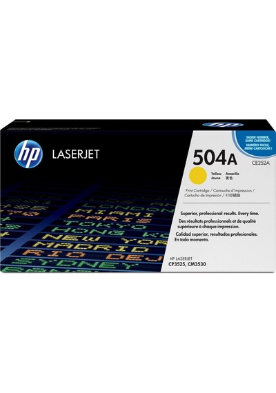 Hp 504A Ce252A Sarı Toner