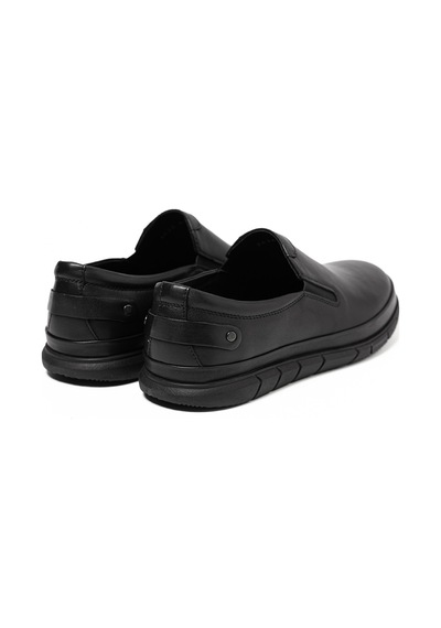 Sneaker Erkek Og-5424 John May 101 Siyah Dolaplı Deri
