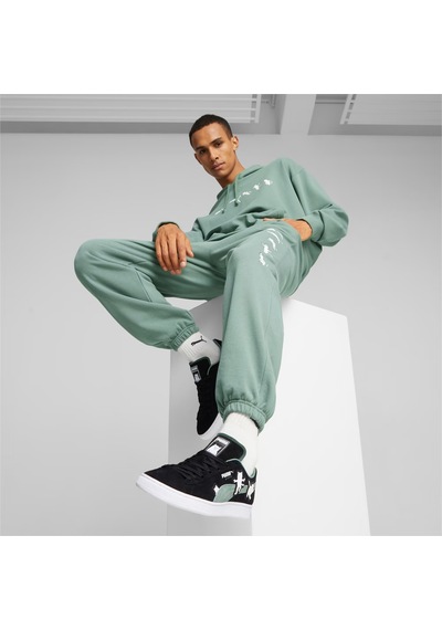 Puma Suede Black Ripndip Erkek Sneaker - Siyah