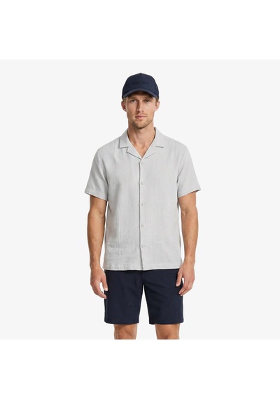 Nautica Erkek Gri Regular Fit Kısa Kollu Gömlekdüzw65460t