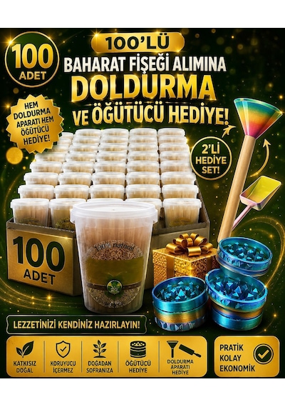 Baharat Fişeği 100 Lü 0