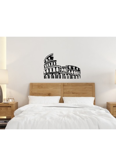 Bk Home Roma Kolezyum Tasarımlı Duvar Sticker-1