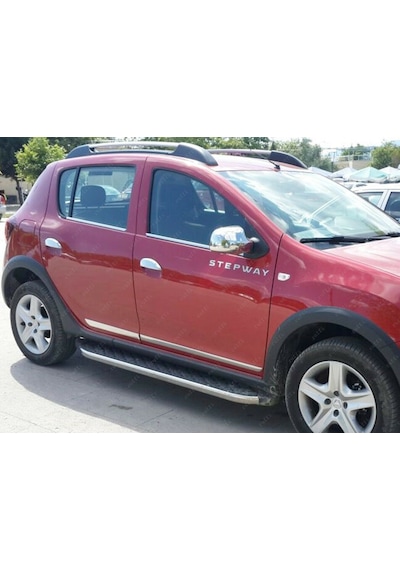 Dacia Sandero Stepway Krom Yan Kapı Çıtası 2012 -2019