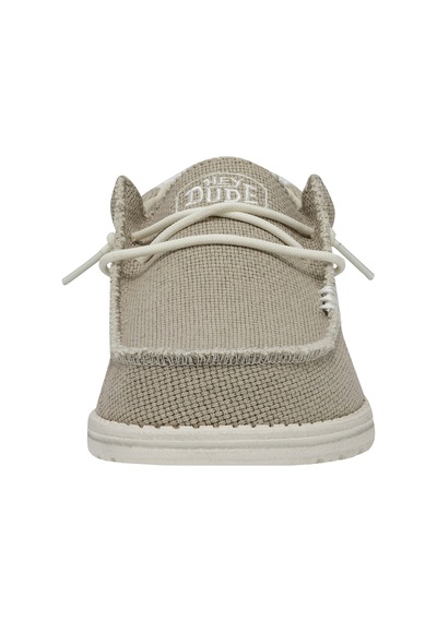 Off Whıte Sneaker Günlük Erkek Hd.40003 Hey Dude Wally Braid Beyaz