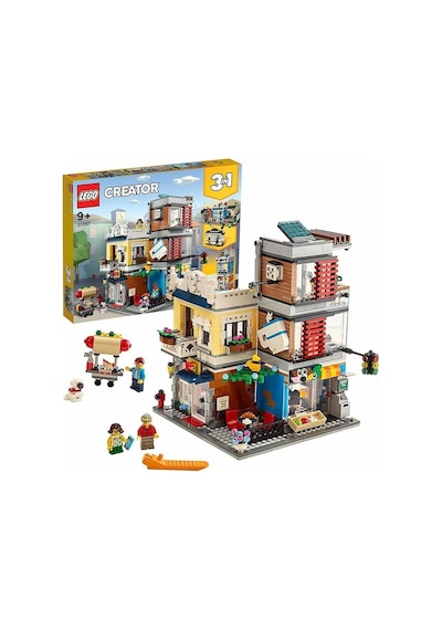 LEGO Creator 31097 Evcil Hayvan Dükkanı ve Kafe 969 Parça