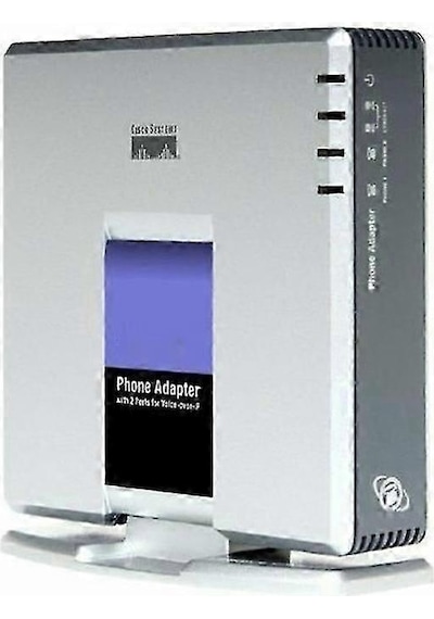 Pap2t-na İnternet Telefon Adaptörü, Linksys Fg2025031700640 Eu İçin Zengin Voip 2 Portlu Sıp V2'yi Etkinleştirir