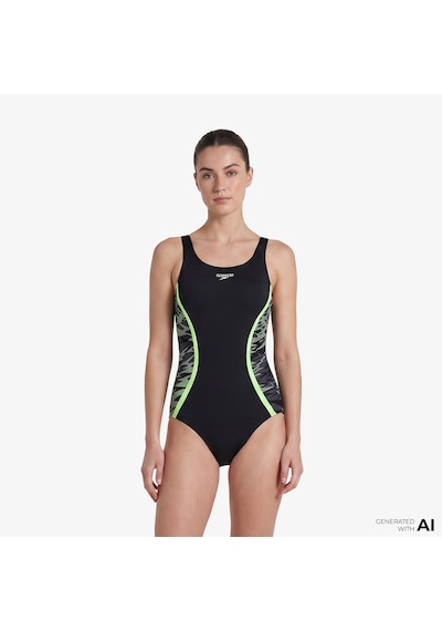 Speedo Hyperboom Kadın Siyah Mayo A000247002