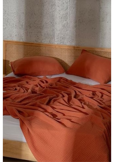 Premium 4 Kat Müslin Yatak Örtüsü Oeko-tex Sertifikalı%100 Türk Pamuğu, Dayanıklı Ve Yumuşak Pike Kiremit, Queen Boy Abd Standardı Açık Indigo Premium 4 Kat Müslin Yatak Örtüsü Oeko-tex Sertifikalı%100 Türk Pamuğu, Dayanıklı Ve Yumuşak Pike Kiremit, Queen Boy Abd Standardı Açık Indigo