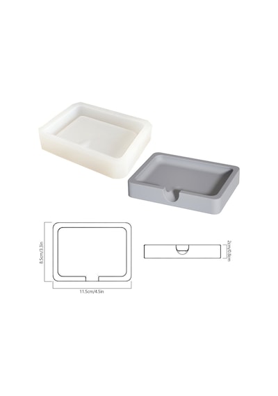 Natural Zen Beton Sabunluk Doğal Beton Görünüm El Yapımı