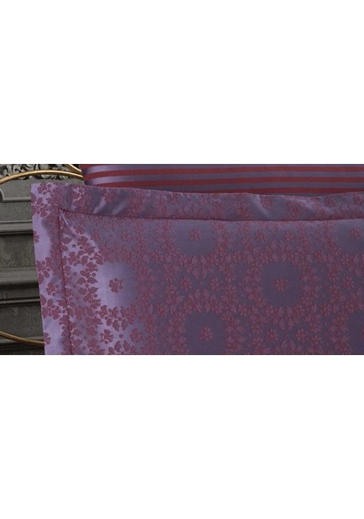 Jardin Bambu Jakar Kumaş Bordo Çift Kişilik Nevresim Takımı 6 Prç. - 901 Bordo