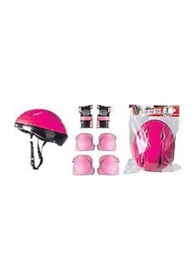 Kask Dizlik Dirseklik Bileklik Koruması Set