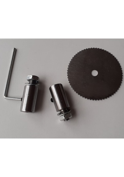 Motor için Disk Bağlantı Elemanı 2 Kaplinli Kesici 5Cm Disk Seti